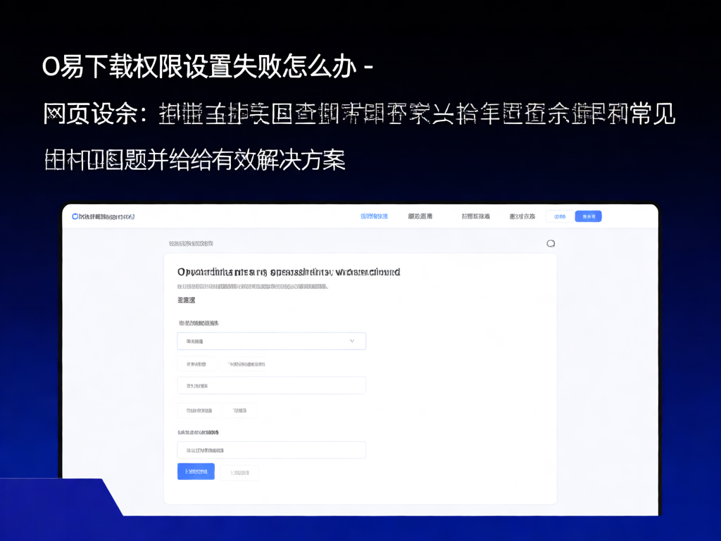 权限设置操作步骤图