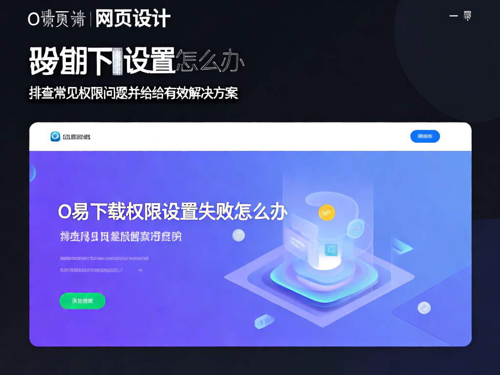 O易权限设置界面示意图